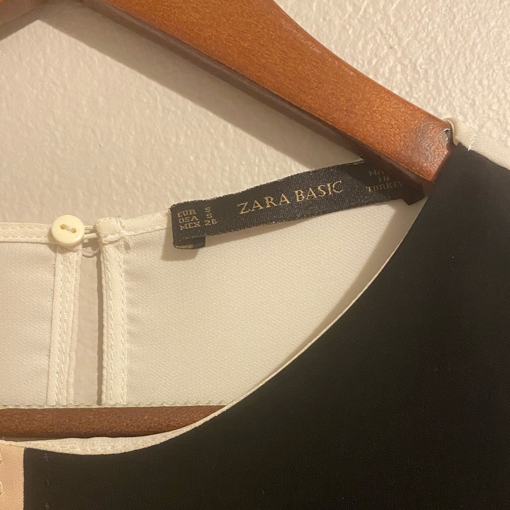 Zara Squares blouse - Picture 3 of 3